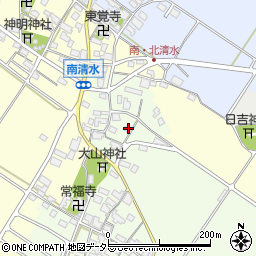 滋賀県東近江市大清水町218周辺の地図