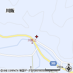 兵庫県丹波篠山市川阪388-1周辺の地図