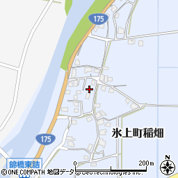 兵庫県丹波市氷上町稲畑716周辺の地図
