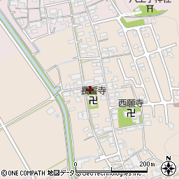 滋賀県近江八幡市船木町1350周辺の地図