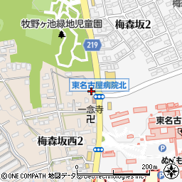 名古屋銀行梅森支店周辺の地図
