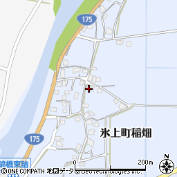兵庫県丹波市氷上町稲畑789周辺の地図