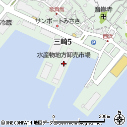 新明水産株式会社周辺の地図