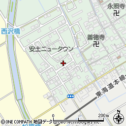 滋賀県近江八幡市安土町常楽寺944-9周辺の地図