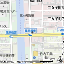 温野菜 八熊通店周辺の地図