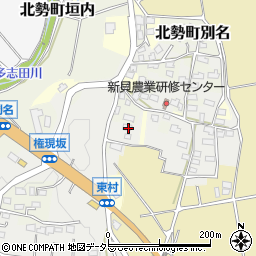 三重県いなべ市北勢町東村951周辺の地図
