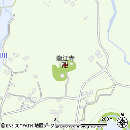 龍江寺周辺の地図