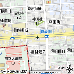 愛知県名古屋市昭和区藤成通1丁目周辺の地図