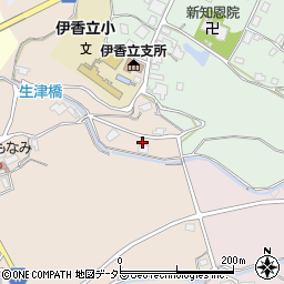 滋賀県大津市伊香立生津町952周辺の地図