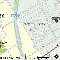滋賀県近江八幡市安土町常楽寺930-40周辺の地図
