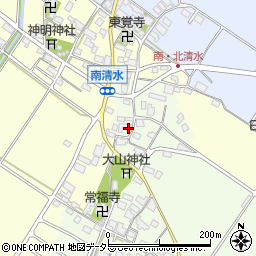 滋賀県東近江市大清水町214周辺の地図