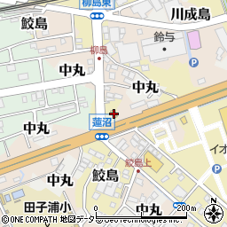 すき家１国富士鮫島店周辺の地図