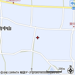 兵庫県丹波市春日町中山1392周辺の地図