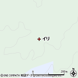 愛知県豊田市塩ノ沢町イリ周辺の地図