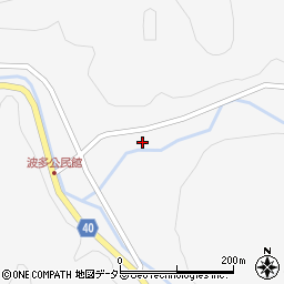 島根県雲南市掛合町波多442周辺の地図