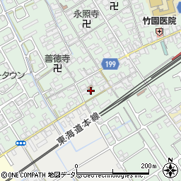 滋賀県近江八幡市安土町常楽寺866-2周辺の地図