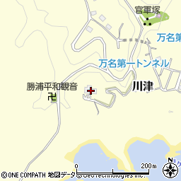 千葉県勝浦市川津1150周辺の地図