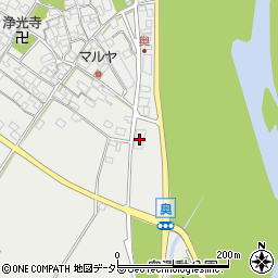 滋賀県東近江市五個荘奥町148周辺の地図