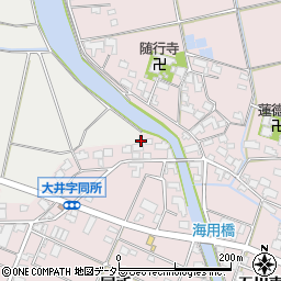 愛知県愛西市大井町同所23周辺の地図