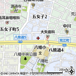 山田衣料周辺の地図