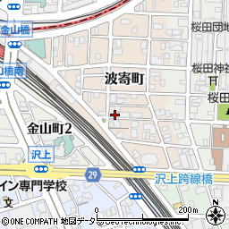 名鉄協商金山駅東第２駐車場周辺の地図