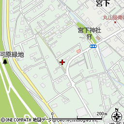 静岡県富士市宮下98周辺の地図