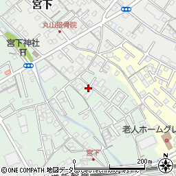 静岡県富士市宮下323周辺の地図