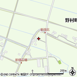 滋賀県近江八幡市野村町2040周辺の地図