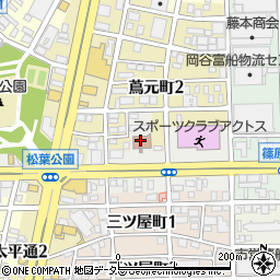 中川警察署周辺の地図