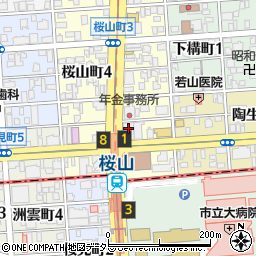 セカンドストリート　桜山店周辺の地図