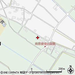 滋賀県東近江市南菩提寺町301周辺の地図
