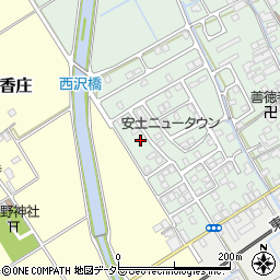 滋賀県近江八幡市安土町常楽寺930-44周辺の地図