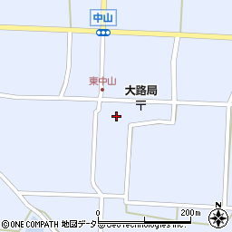 兵庫県丹波市春日町中山1499周辺の地図