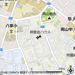 愛知県名古屋市昭和区南山町11周辺の地図