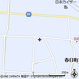 兵庫県丹波市春日町松森368周辺の地図