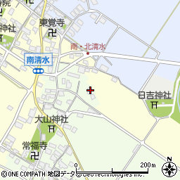 滋賀県東近江市大清水町193周辺の地図
