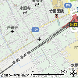 滋賀県近江八幡市安土町常楽寺270周辺の地図