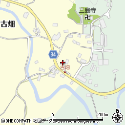 千葉県鴨川市古畑379周辺の地図