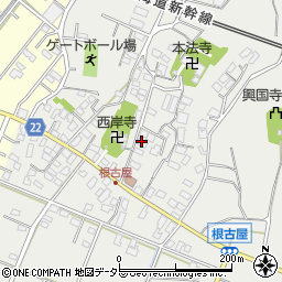 静岡県沼津市根古屋540周辺の地図