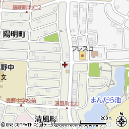 滋賀県大津市清風町11-13周辺の地図