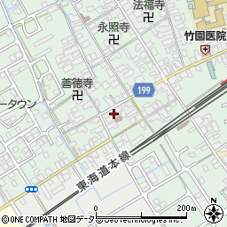 滋賀県近江八幡市安土町常楽寺872周辺の地図