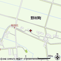 滋賀県近江八幡市野村町2031周辺の地図