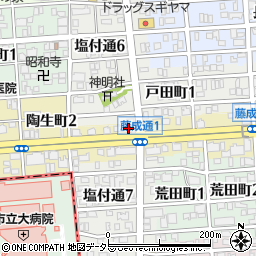 愛知県名古屋市昭和区藤成通1丁目15周辺の地図