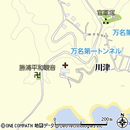 千葉県勝浦市川津1154周辺の地図