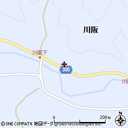 兵庫県丹波篠山市川阪309周辺の地図