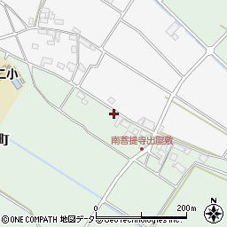 滋賀県東近江市南菩提寺町302周辺の地図