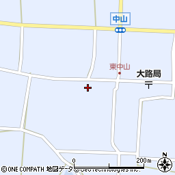 兵庫県丹波市春日町中山1264周辺の地図