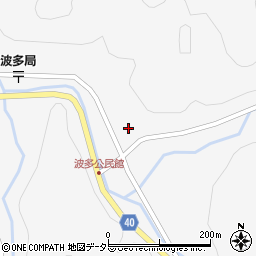 島根県雲南市掛合町波多1713周辺の地図