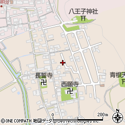 滋賀県近江八幡市船木町1323周辺の地図