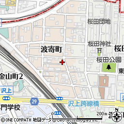 愛知県名古屋市熱田区波寄町12-11周辺の地図